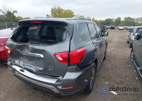 2020 Nissan Pathfinder Sl 4Wd from USA, damaged, VIN 5N1DR2CM7LC633742